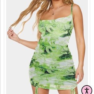 Green dragon dress